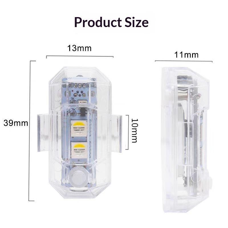 Feux d'avertissement LED RGB p - Drone Strobe Light avis et prix