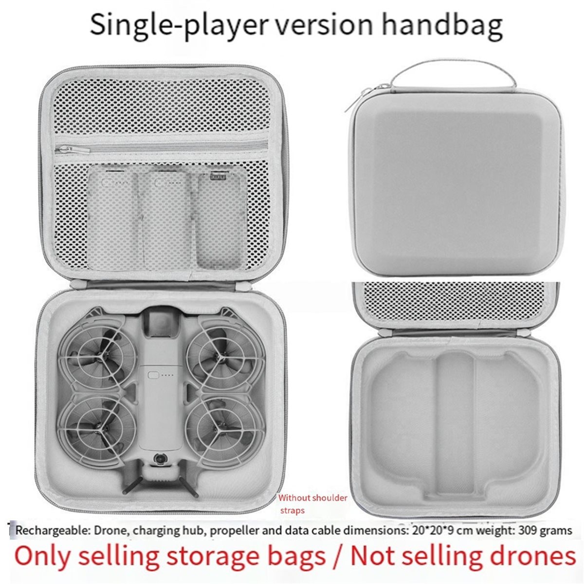 Sac de transport rigide DT584  - Drone Hard Shell Case avis et prix