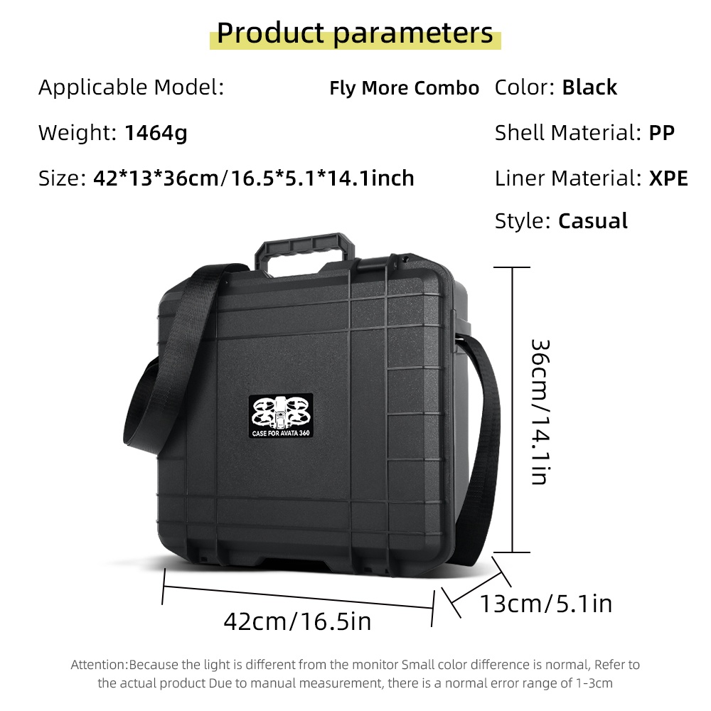 Boîte de rangement anti-explos - Drone Hard Shell Case avis et prix